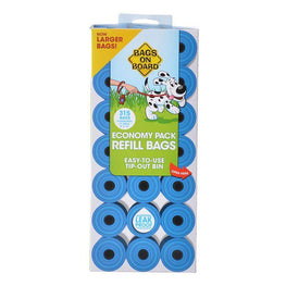 Bags On Board Dog 315 Bags Bags on Board Waste Pick Up Refill Bags - Blue