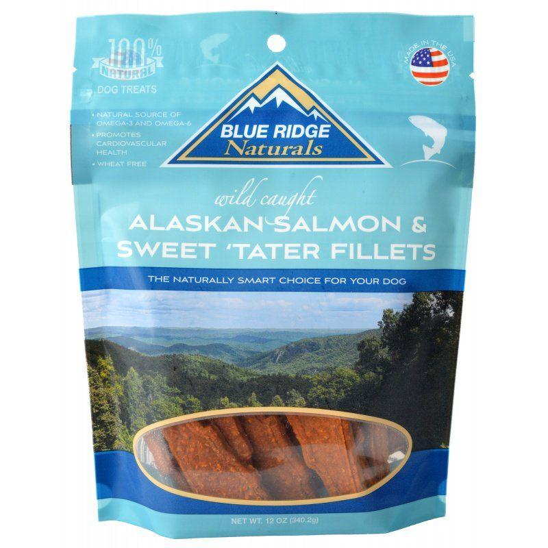 Blue Ridge Naturals Dog 12 oz Blue Ridge Naturals Alaskan Salmon & Sweet Tater Fillets