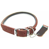 Circle T Leather Dog Circle T Latigo Leather Round Collar
