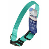 Coastal Pet Dog S - 10"-14"L x 5/8"W Coastal Pet Teal Nylon Tuff Dog Collar with Plastic Buckle