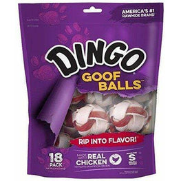 Dingo Dog 18 count Dingo Goof Balls Chicken & Rawhide Chew
