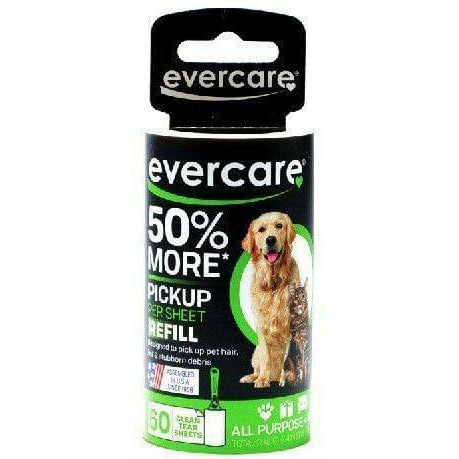 Evercare Dog 60 Sheets - (29.8' Long x 4" Wide) Evercare Pet Hair Adhesive Roller Refill Roll