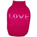Fashion Pet Dog X-Small Fashion Pet True Love Dog Sweater Pink