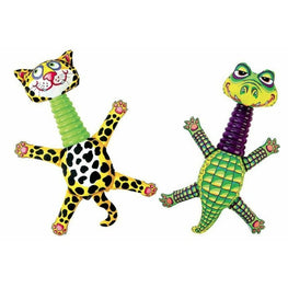 Fat Cat Dog 1 count Fat Cat Rubber Neckers Dog Toy Assorted Styles