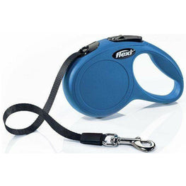 Flexi Dog X-Small 10' Long Flexi Classic Blue Retractable Dog Leash