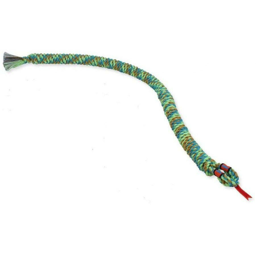 Mammoth Dog Large - 46" Long - Assorted Colors Flossy Chews Snakebiter Tug Rope
