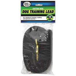 Four Paws Dog 1 count Four Paws Cotton Web Dog Training Lead 10' Long x 5/8