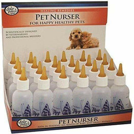Four Paws Dog 24 Pack Four Paws Pet Nurser 2 oz Bottles
