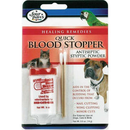 Four Paws Dog 0.5 oz Four Paws Quick Blood Stopper Antiseptic Styptic Powder