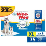 Four Paws Dog 75 count Four Paws Wee Wee Odor Control Pads with Febreze Freshness X-Large