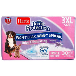 Hartz Dog 30 count Hartz Home Protection Lavender Scent Odor Eliminating Dog Pads