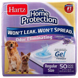 Hartz Dog 50 count Hartz Home Protection Lavender Scent Odor Eliminating Dog Pads - Regular