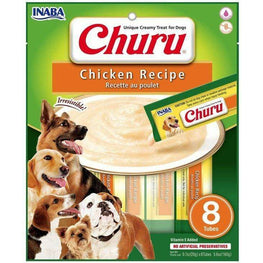 Inaba Dog 8 count Inaba Churu Chicken Recipe Creamy Dog Treat