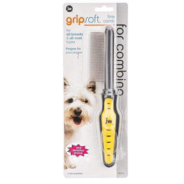 JW Pet Dog Fine Comb JW Gripsoft Fine Comb