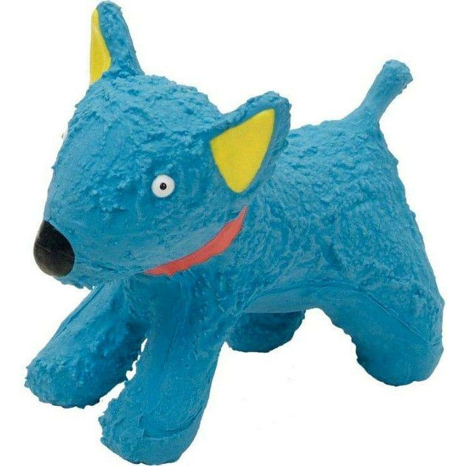 Li'l Pals Dog 1 count Li'l Pals Latex Blue Dog Toy