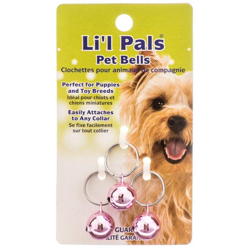 Li'l Pals Dog 3 Pack Lil Pals Pet Bells - Pink