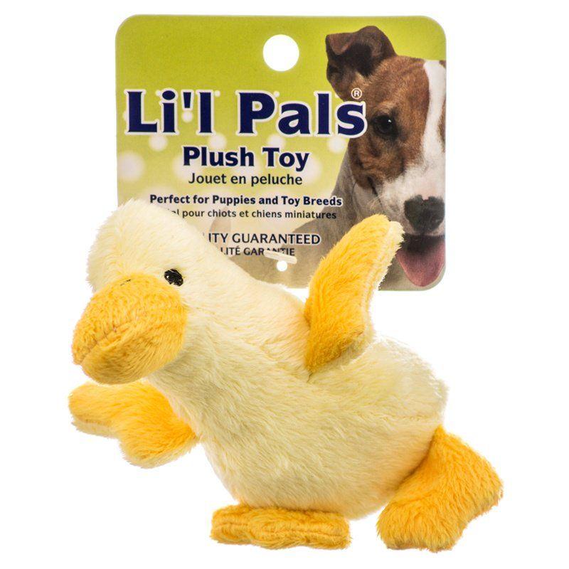 Li'l Pals Dog 5" Long Lil Pals Ultra Soft Plush Dog Toy - Duck