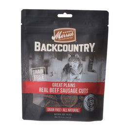 Merrick Dog 5 oz Merrick Backcountry Great Plains Real Beef Sausage Cuts