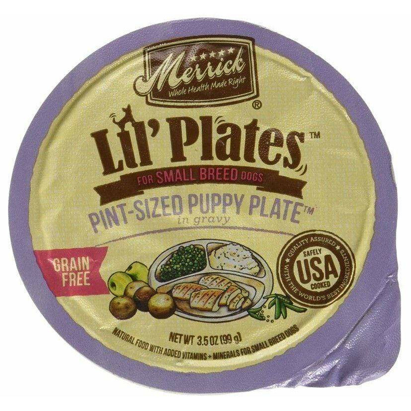 Merrick Dog 3.5 oz Merrick Lil Plates Grain Free Pint-Sized Puppy Plate