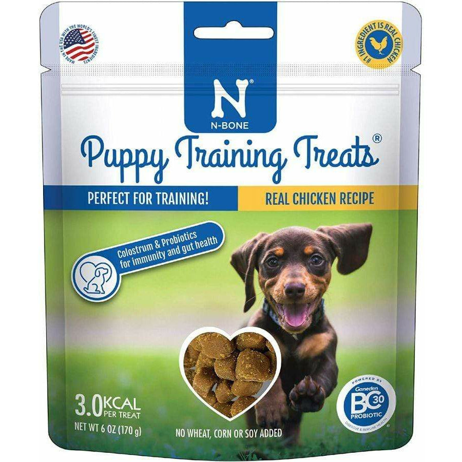 N-Bone Dog 6 oz N-Bone Puppy Training Treats Real Chicken Recipe