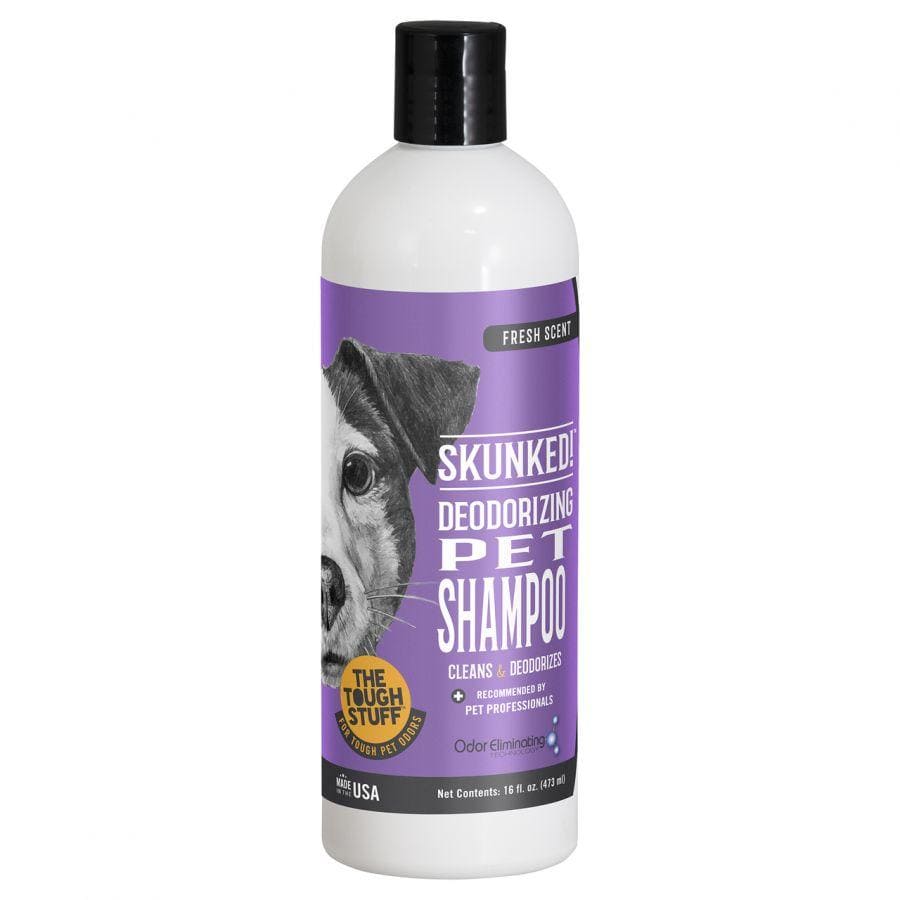 Nilodor Dog 16 oz Nilodor Tough Stuff Skunked! Deodorizing Shampoo for Dogs