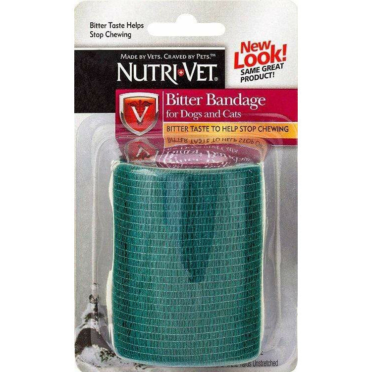 Nutri-Vet Dog 1 count Nutri-Vet 2" Bitter Bandage for Dogs and Cats - Colors Vary