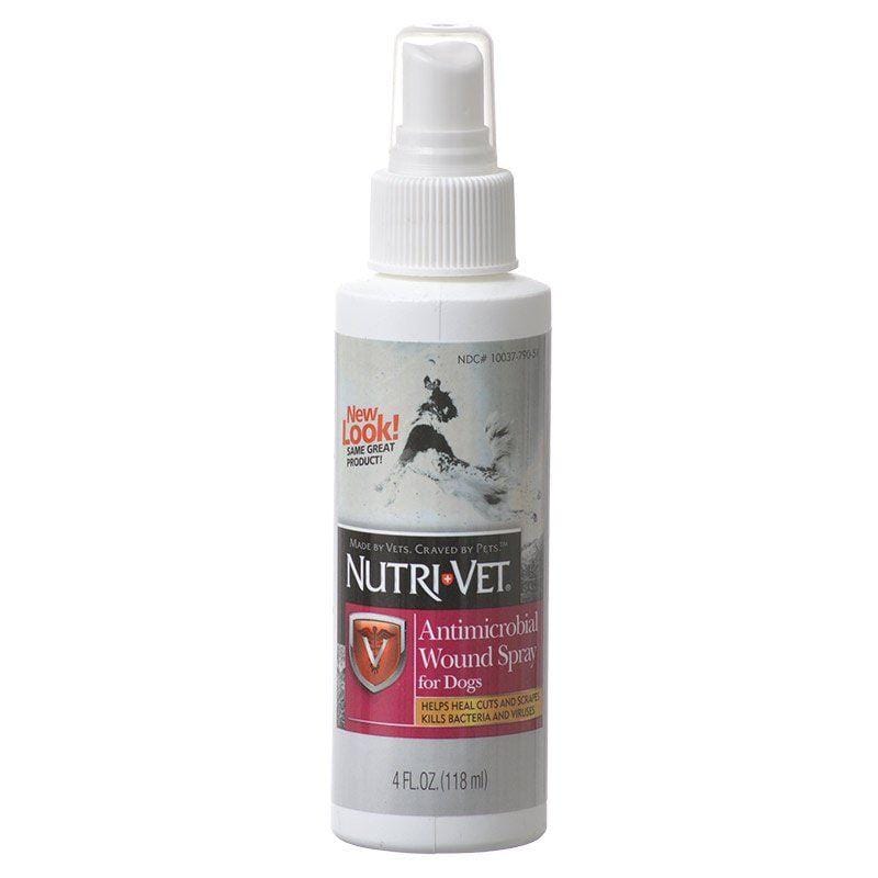Nutri-Vet Dog 4 oz Nutri-Vet Antimicrobial Wound Spray for Dogs