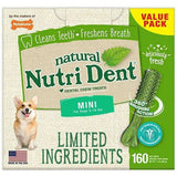 Nylabone Dog Nylabone Natural Nutri Dent Fresh Breath Dental Chews - Limited Ingredients