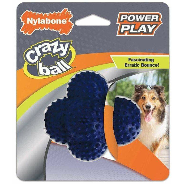 Nylabone Dog 1 count Nylabone Power Play Crazy Ball Dog Toy Large