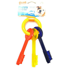 Nylabone Dog Nylabone Puppy Chew Teething Keys Chew Toy