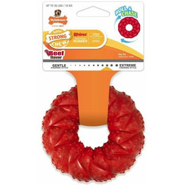 Nylabone Dog 1 count Nylabone Strong Chew Braided Ring Dog Toy Beef Flavor Wolf