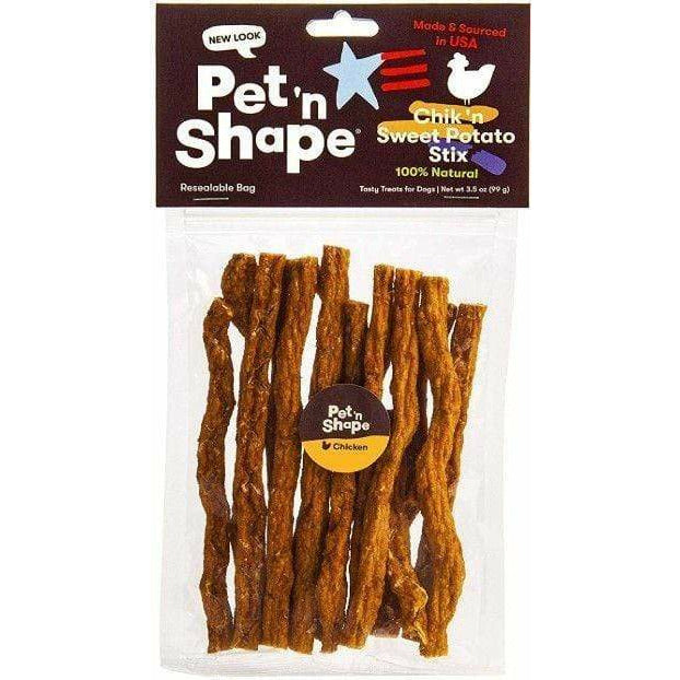 Pet 'n Shape Dog 3.5 oz Pet 'n Shape Natural Chik 'n Sweet Potato Stix Dog Treats