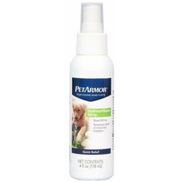 PetArmor Dog 4 oz PetArmor Hydrocortisone Spray Quick Relief for Dogs and Cats