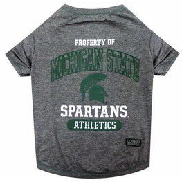 Pets First Dog X-Large Pets First Michigan State Tee Shirt for Dogs and Cats