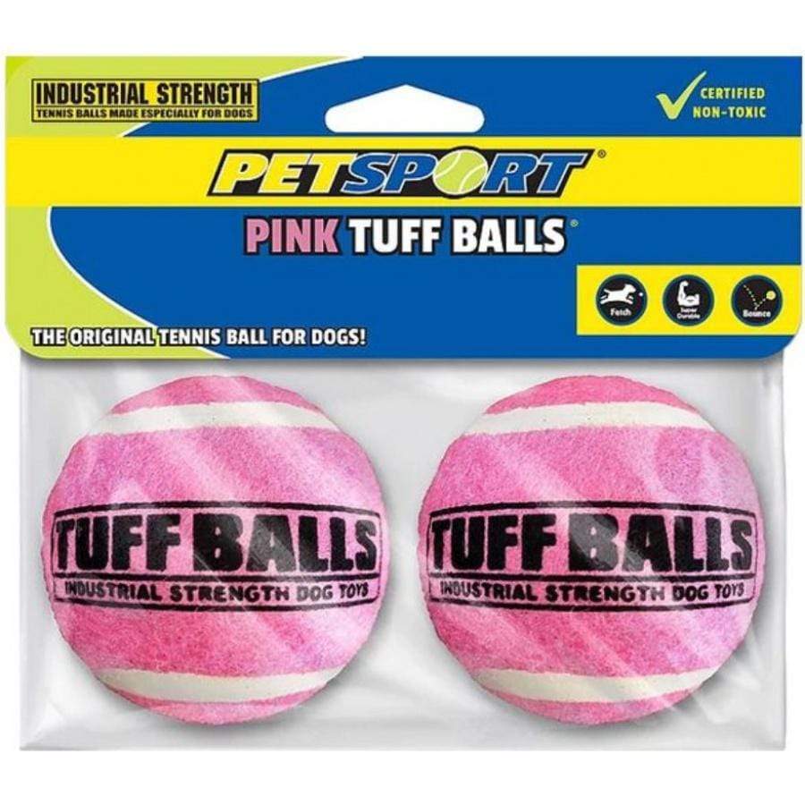 Petsport USA Dog 2 count Petsport Tuff Ball Dog Toy Pink