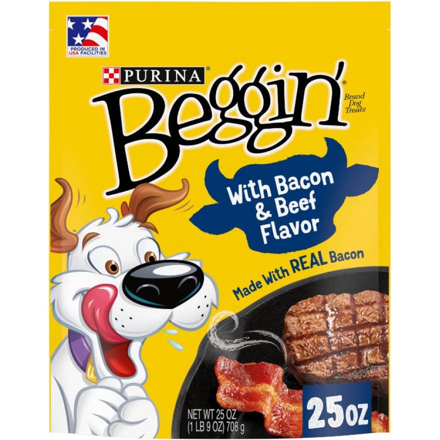 Purina Dog 25 oz Purina Beggin' Strips - Bacon & Beef Flavor