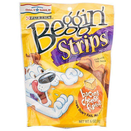 Purina Dog 6 oz Purina Beggin' Strips Dog Treats - Bacon & Cheese Flavor