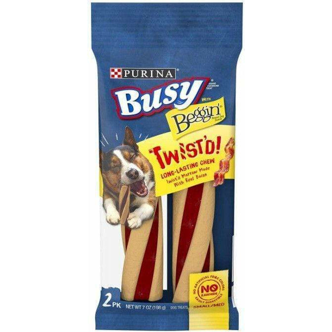 Purina Dog 7 oz Purina Busy with Beggin' Twist'd Chew Treats Original