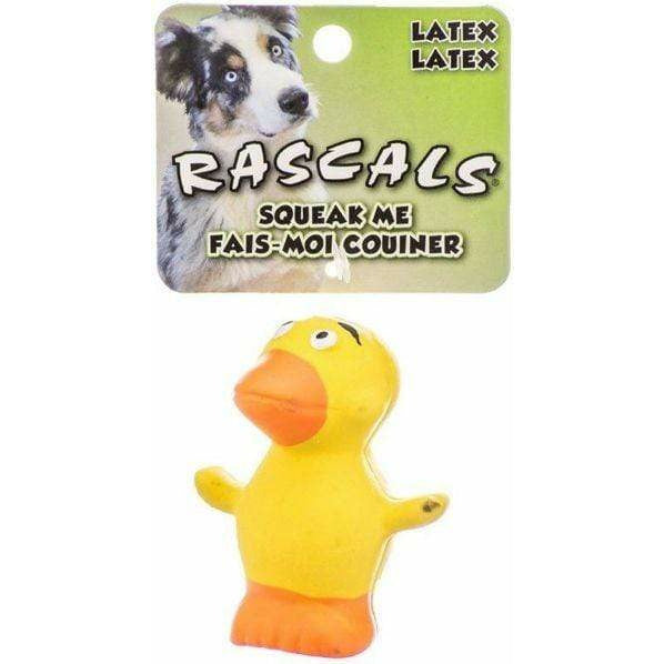 Coastal Pet Dog 2.5" Long Rascals Latex Duck Dog Toy