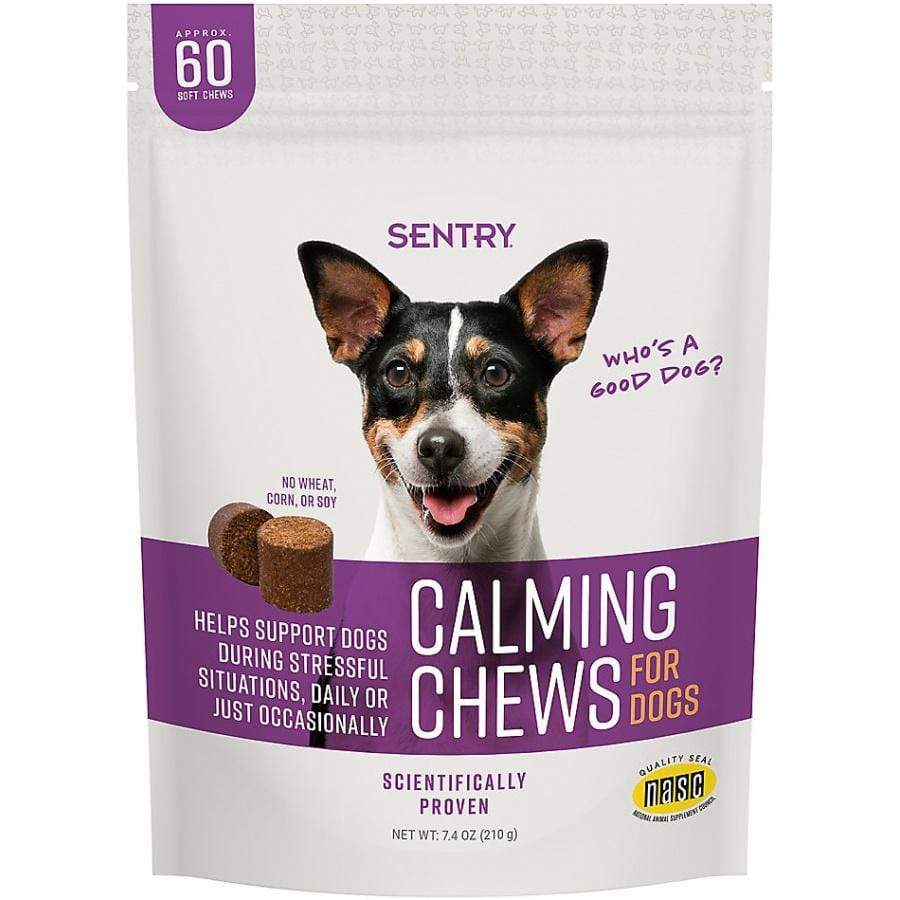 Sentry Dog 60 count Sentry Calming Chews for Dogs