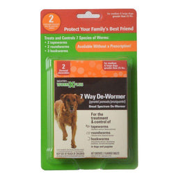 Sentry Dog 2 Count Sentry Worm X Plus - Large Dogs
