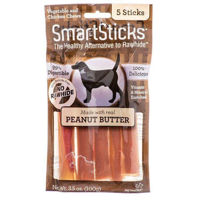 Smartbones Dog 5 Sticks SmartBones SmartSticks - Peanut Butter Flavor