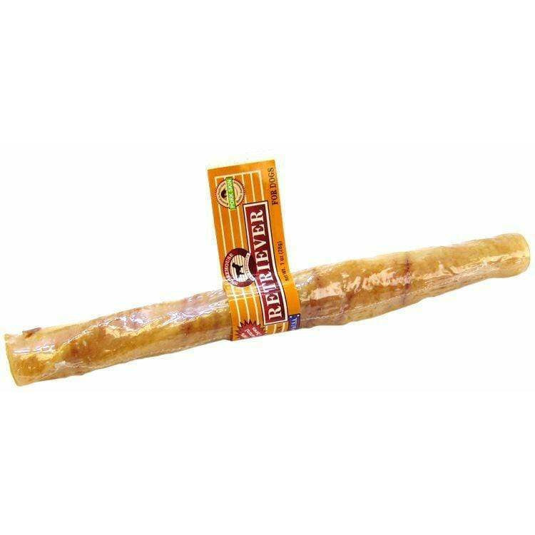 Smokehouse Dog 10" Long (1 Pack) Smokehouse Treats Natural Pork Skin Retriever Stick