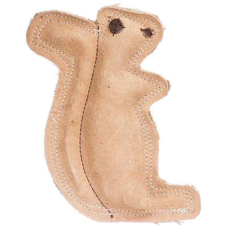 Spot Dog 6.5" Long x 8" High Spot Dura-Fused Leather Squirrel Dog Toy
