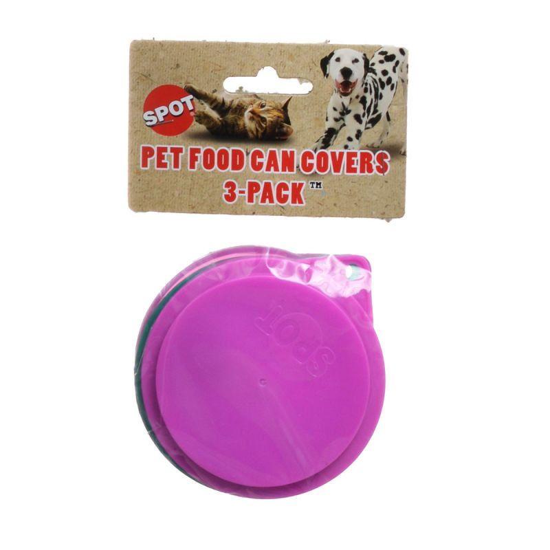 Spot Dog 3.5" Diameter Lids Spot Petfood Can Covers - 3 Pack