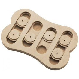 Spot Dog 1 count Spot Seek-A-Treat Shuffle Bone Interactive Dog Treat and Toy Puzzle