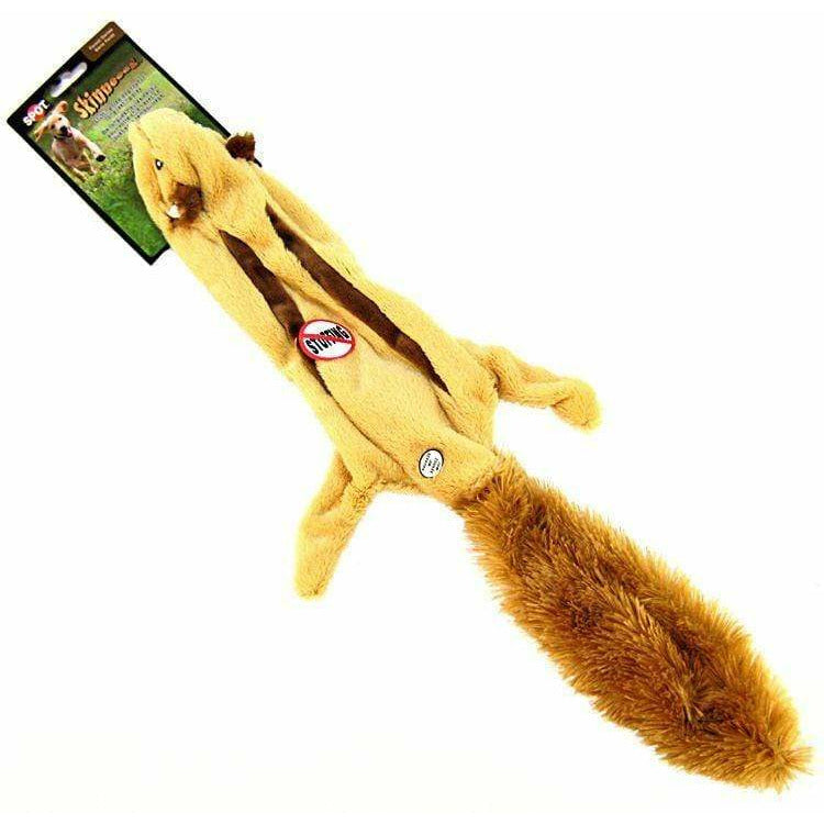 Spot Dog 23" Long Spot Skinneeez Plush Flying Squirrel Dog Toy