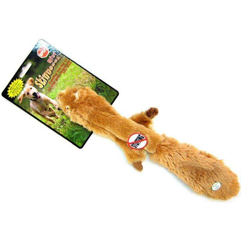 Spot Dog 20" Long Spot Skinneeez Plush Squirrel Dog Toy