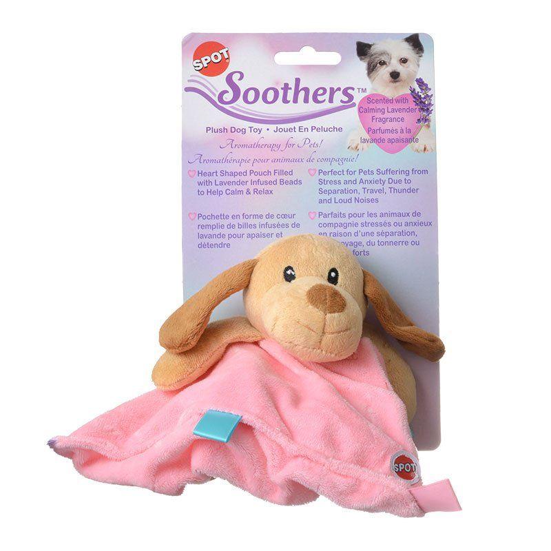 Spot Dog 10" Long - (Assorted Styles) Spot Soothers Blanket Dog Toy