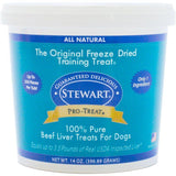 Stewart Dog 14 oz Stewart Pro-Treat 100% Pure Beef Liver for Dogs
